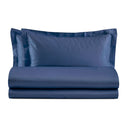 Completo Copripiumino in Raso 100% Cotone - Atene Copripiumino Lisola Matrimoniale Crepaccio 