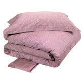 Completo Copripiumino in Raso di Puro Cotone Sovrastampato - Baco Copripiumino Fazzini Matrimoniale Rosa 