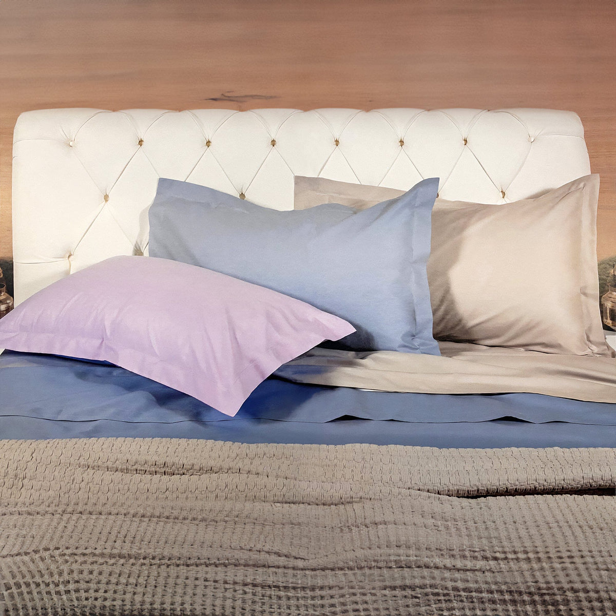 Federe in flanella di cotone ‐ Completo 2 pezzi | MUJI
