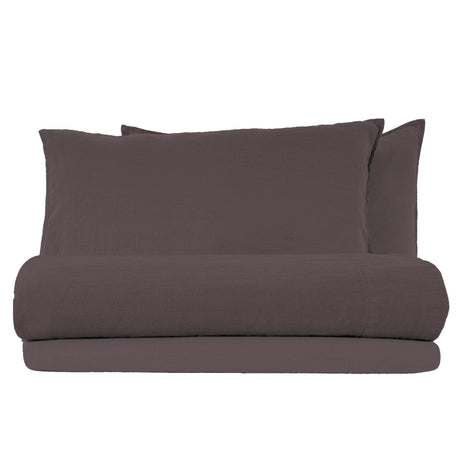 Completo Lenzuola in Lino StoneWashed No Stiro - Exclusive Lenzuola Lisola Stone Singolo Boero 