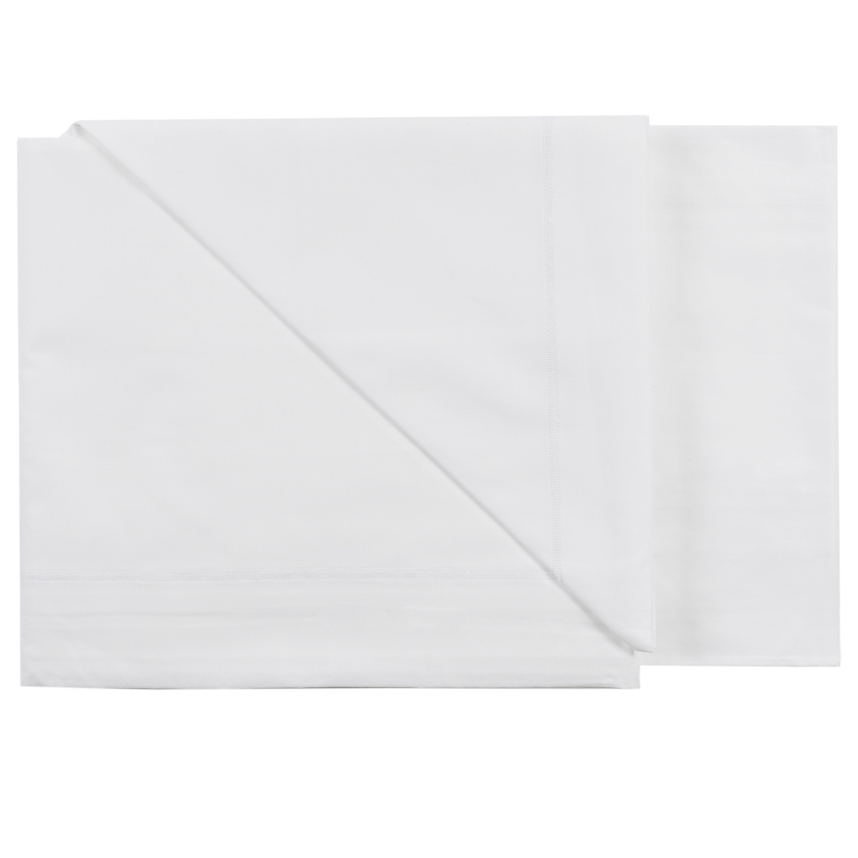 Completo Lenzuolino per Lettino in Puro Cotone con Cordoncino - Pix Completo Lenzuolino Lisola Baby Bianco 