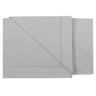 Completo Lenzuolino per Culla in Puro Cotone rigato - Sona Completo Lenzuolino Lisola Baby Grigio 