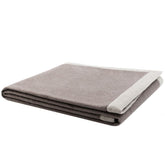 Coperta in 100% Lana Merinos - Afrodite Plaid Marzotto Beige Freddo 