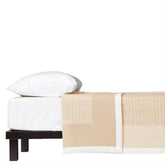 Coperta 100% Lana vergine - Galles Coperta Lanerossi Matrimoniale Bianco/Beige 