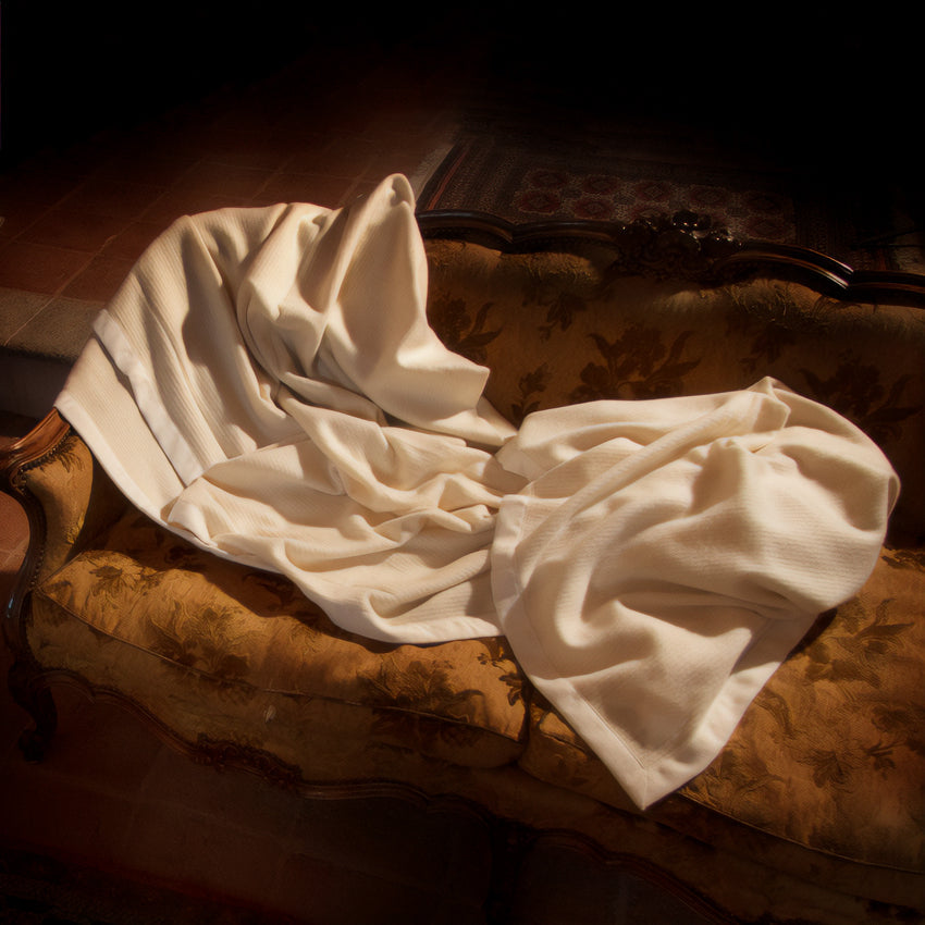 Coperta in Cashmere Tinta Unita - Beatrice Coperta Lisola 