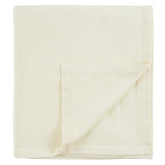 Coperta in Pura Lana Tinta Unita - Tepore Coperta Lanerossi Matrimoniale Bianco 