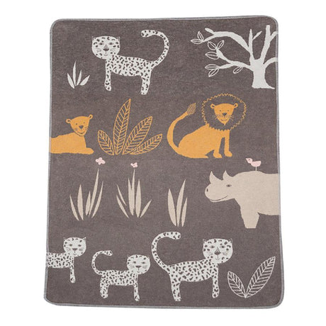 Coperta Invernale in Cotone fantasia Giungla - Juwel Coperta David Fussenegger Marrone 