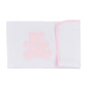 Copertina in Piquet di Puro Cotone - Teddy Copertina Lisola Baby Lettino Rosa 