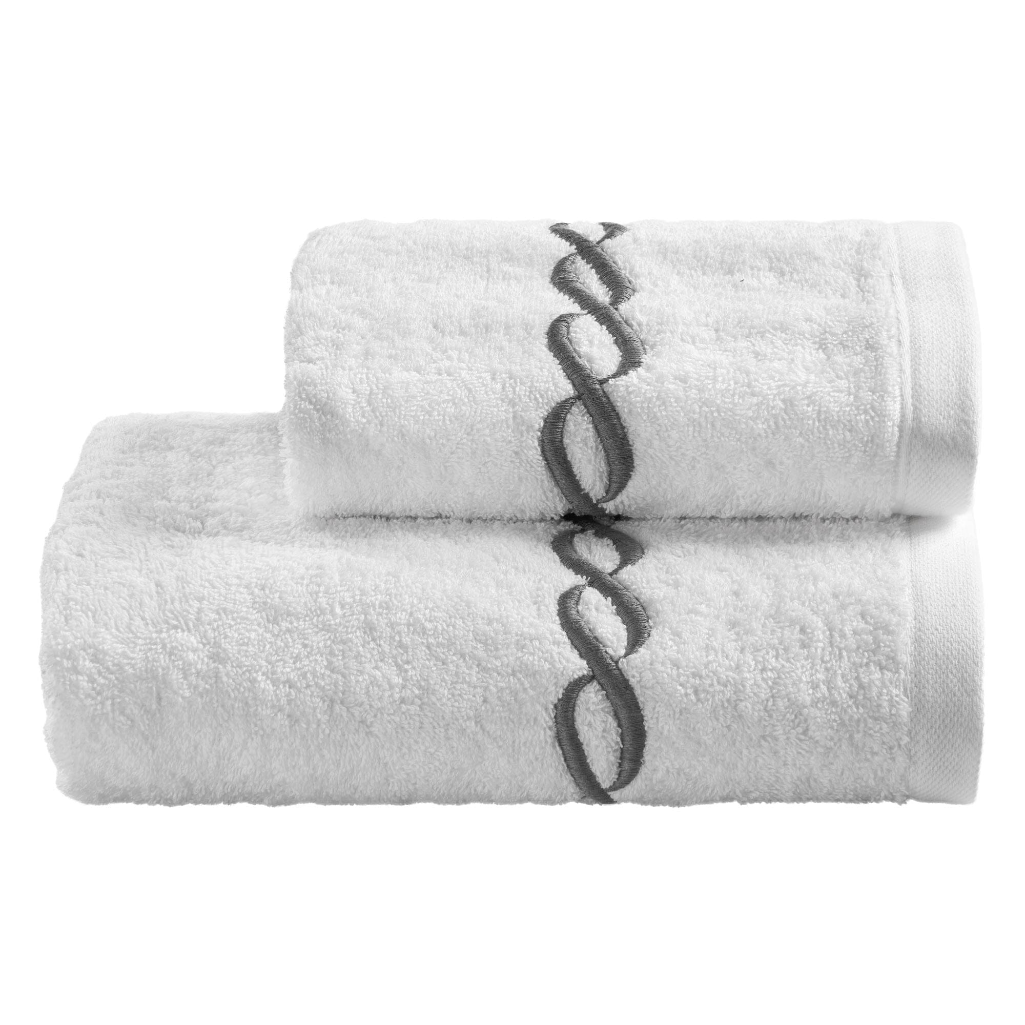 Set 2 Asciugamani Oslo Viso e Ospite Vingi Ricami in Spugna di Cotone 100% Home Arredo Casa Set 2 Asciugamani Oslo Viso e Ospite Vingi Ricami in Spugna di Cotone 100% Home Arredo Casa