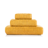 Coppia di spugna in Cotone Biologico - Gaufre Coppia di spugna Sorema Oro 