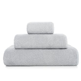 Coppia di spugna in cotone nido d'ape - Bee Waffle Coppia di spugna Graccioza Argento 