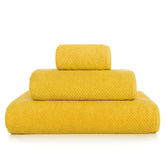 Coppia di spugna in cotone nido d'ape - Bee Waffle Coppia di spugna Graccioza Senape 
