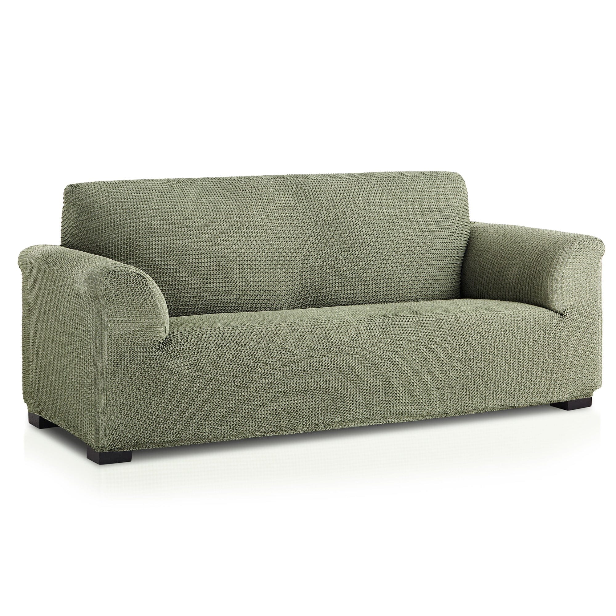 Copridivano Elastico in Tessuto Jacquard - Milos Copridivano Belmarti Copripoltrona Verde 