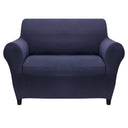Copridivano in Cotone jacquard - Mario Copridivano Fazzini Copripoltrona Blu Quetzal 