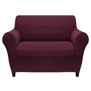 Copridivano in Cotone jacquard - Mario Copridivano Fazzini Copripoltrona Melanzana 