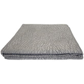 Copriletto in Misto Cotone Jacquard - Savana Copriletto Coccoy Matrimoniale Grigio 