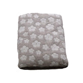 Copriletto Matrimoniale DoubleFace con Fantasia Fiori - Niky Copriletto Govina Grigio 