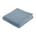 Copriletto Puro LINO StoneWashed NO Stiro - Grafite Copriletto Lisola Matrimoniale Azzurro (Regolo) 