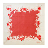 Copritavolo in Puro Lino Stampato - Preziosa Copritavolo Blumarine Rosso 
