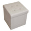 Cubo Contenitore in Pvc Tinta Unita - Plain Cubo Contenitore Daunex Beige 