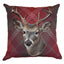 Cuscino in Cotone con Fantasia Stampata - Stag Cuscino Daunex Rosso 