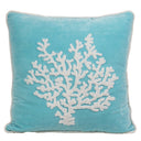 Cuscino in Puro Cotone Fantasia Corallo - Malte Cuscini Arredo Marinette Saint-Tropez 