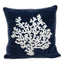 Cuscino in Puro Cotone Fantasia Corallo - Malte Cuscini Arredo Marinette Saint-Tropez 