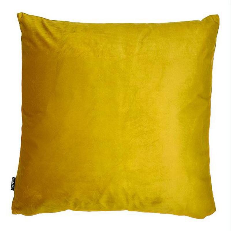 Cuscino in Velluto Tinta Unita - Mat Cuscini Arredo Vanilla Fly 50x50CM Oro 