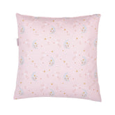 Cuscino Quadrato in Puro Cotone con Fantasia - Scout Cuscino Picci Rosa 