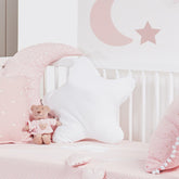 Cuscino Stella in puro Cotone - Lila 