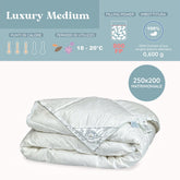 Daunex Siberian Luxury Piumino Medium Piumino d'oca Daunex 250 x 200 (Matrimoniale) 