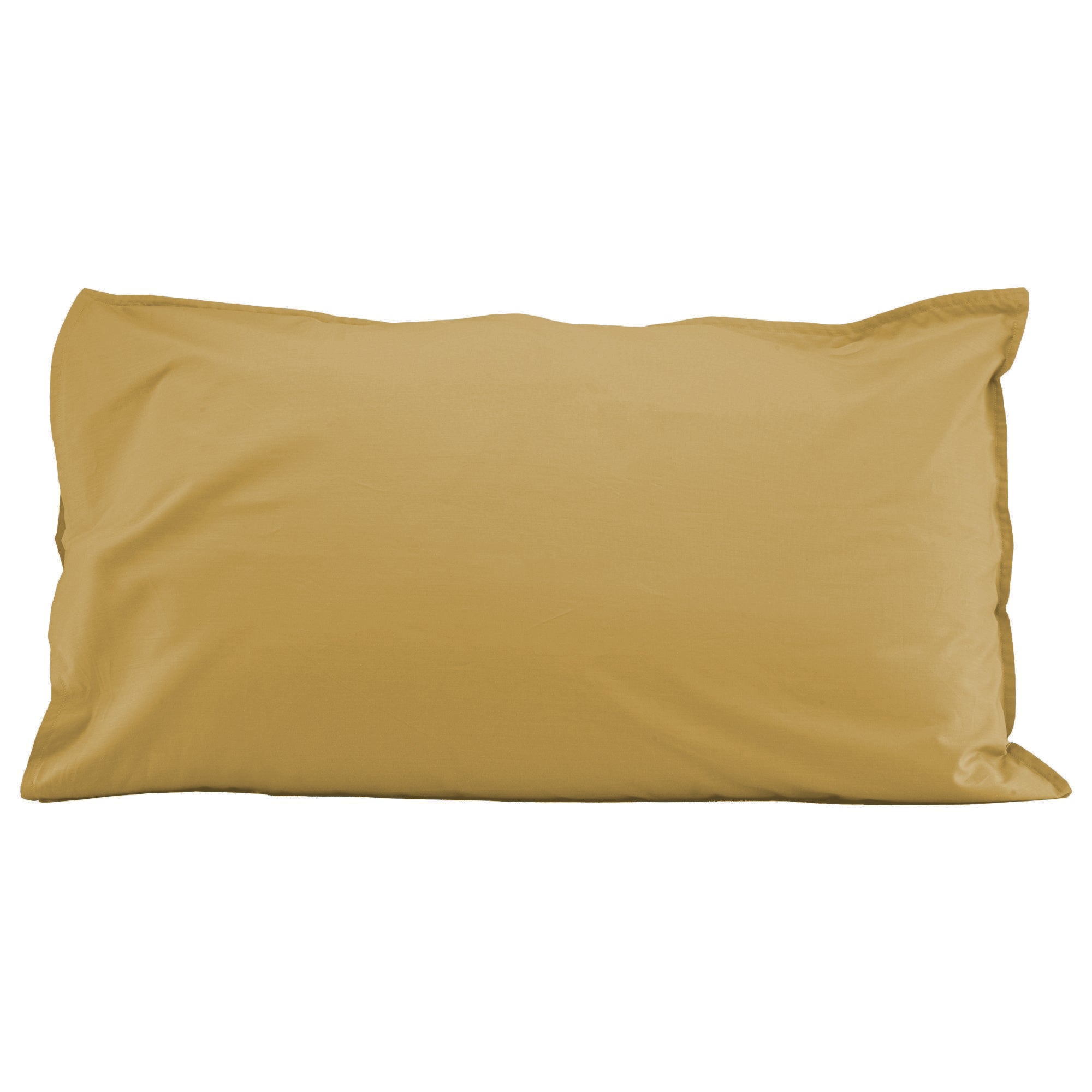 Federa in Percalle di cotone tinta unita - Arianna Federa Fazzini Oro 