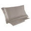 Federa in Percalle di cotone tinta unita - NK Colors Federa NK Beige 