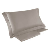 Federa in Percalle di cotone tinta unita - NK Colors Federa NK Beige 