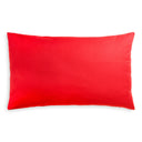 Federa in Puro Cotone tinta unita - Tortona Federa Lisola Basic Rosso 