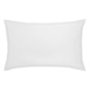 Federa in Raso di Seta Bordo Stretto - S22 Federa Silkow Bianco 