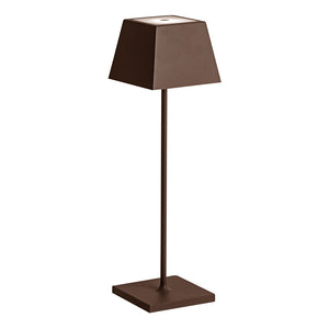 Lampada da Tavolo a Led 2700k - Siesta Lampada Rossini Illuminazione Corten 