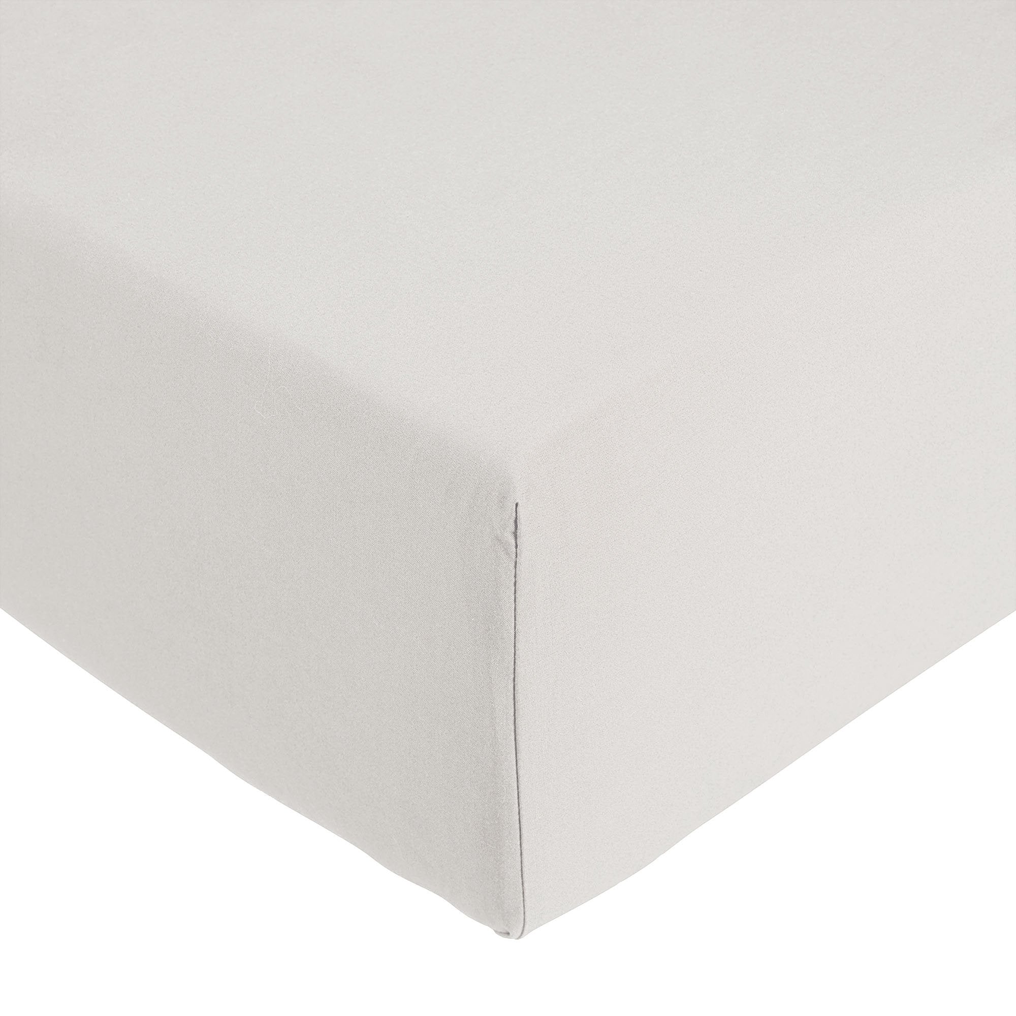 Lenzuolo da Sotto con angoli in Puro Cotone - Face Lenzuolo Sotto BiancoPerla Singola Ostrica 