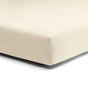 Lenzuolo da Sotto con angoli in Puro cotone Jersey no stiro - Makò Deluxe Lenzuolo Sotto Daunex Singolo Ecru 