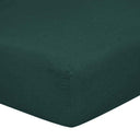 Lenzuolo da Sotto con angoli in Puro Lino StoneWashed No Stiro 25 Colori - Luxury Lenzuolo Sotto Lisola Singola Smeraldo 