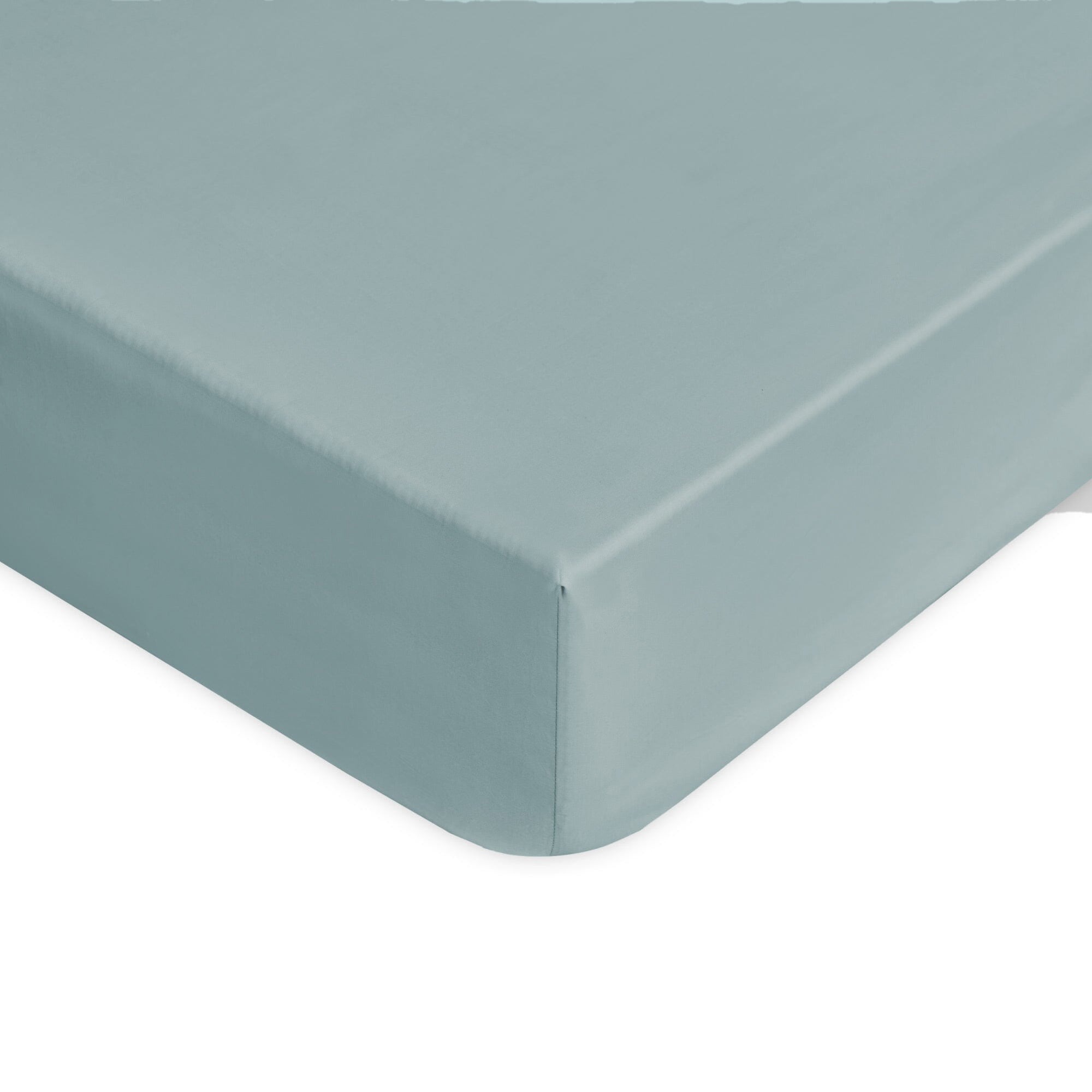 Lenzuolo da Sotto con Angoli in Raso di Puro Cotone 300TC tinta unita - Gottardo Lenzuolo Sotto Lisola Basic Singolo Sion 