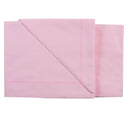 Lenzuolo Sopra in puro Cotone Tinta unita per bambini - Pix Lenzuolo Sopra Bambini Lisola Baby Culla (90x120) Rosa 