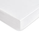 Lenzuolo Sotto con Angoli in puro cotone tinta unita - Tortona Lenzuolo Sotto Lisola Basic Singolo Bianco 