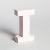 Lettera Decorativa Tridimensionale Carta da Montare - Papertype Lettera 3d Papertype I Rosa 