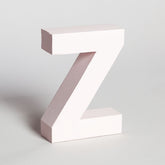 Lettera Decorativa Tridimensionale Carta da Montare - Papertype Lettera 3d Papertype Z Rosa 