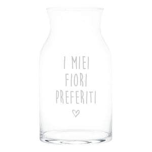 NEGOZIO Vaso Portafiori in Vetro - I Miei Fiori Preferiti Vaso Portafiori Simple Day Small 