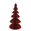 Origami Decorativo a Forma di Albero in Carta - Origami Tree Complemento Arredo Villa Altachiara Rosso 