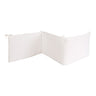 Paracolpi per Lettino in Piquet di Cotone - Safe&Soft Paracolpi Lisola Baby Bianco 