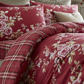 Parure Copripiumino Cotone Fantasia Double Face - CanterburyCheck Copripiumino Catherine Lansfield Matrimoniale 