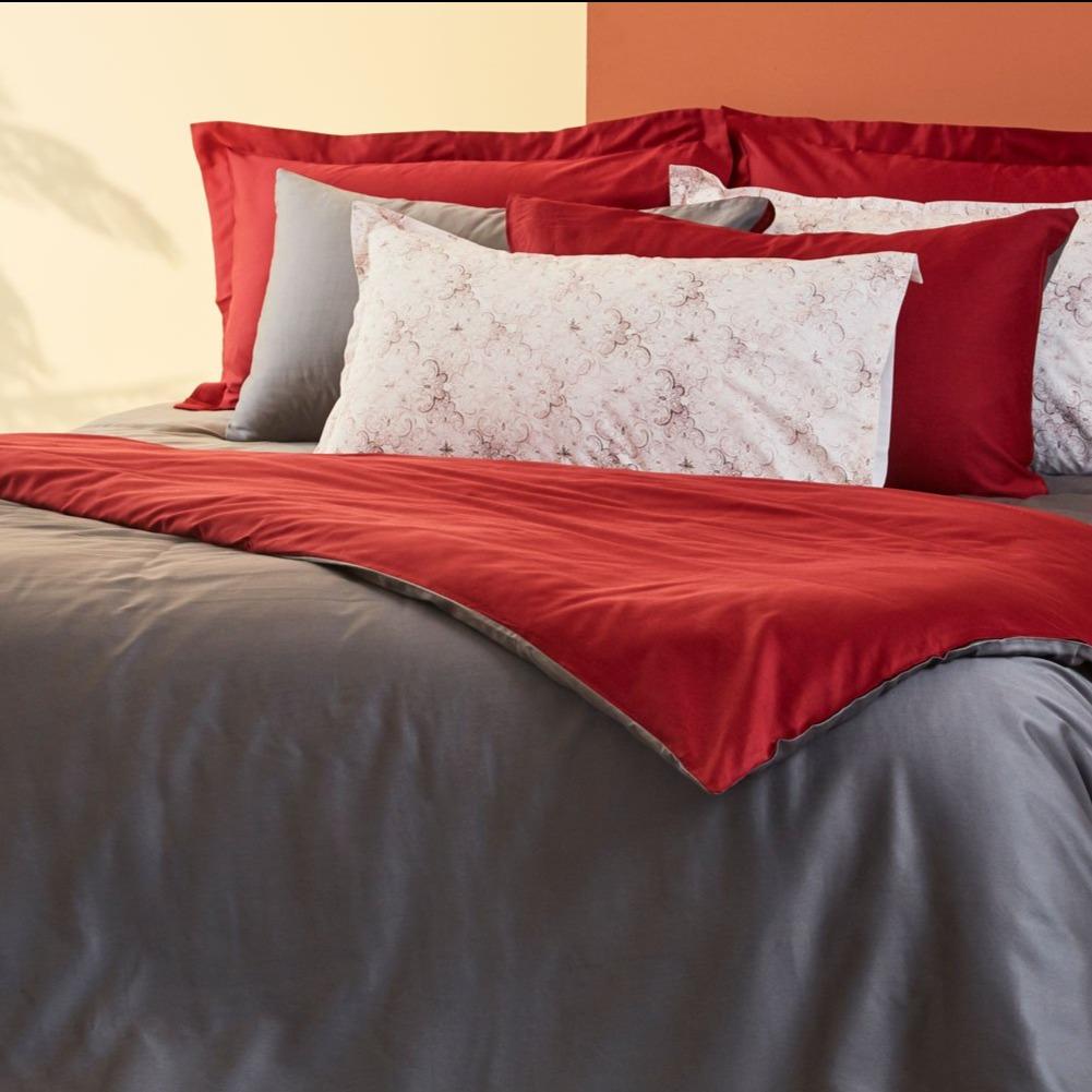 Parure Copripiumino in Cotone Double Face - Face Copripiumino Lisola 